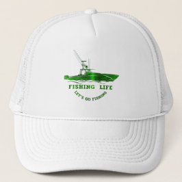 Fishing Boat  Trucker Pet