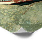 Fishing Boats on the Beach by Vincent van Gogh Poster (Hoek)