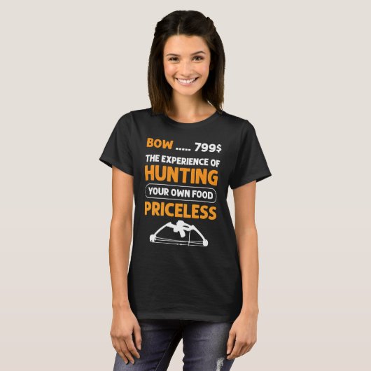 Fishing Bowhunter Bowfishers Fisherman Bowfishing T-shirt (Voorkant volledig)