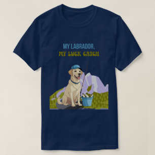 Fishing Buddy – Labrador Retriever Editie T-shirt