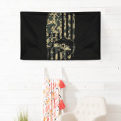 Fishing Camouflage USA Flag for Bass Fisherman Spandoek (Insitu)