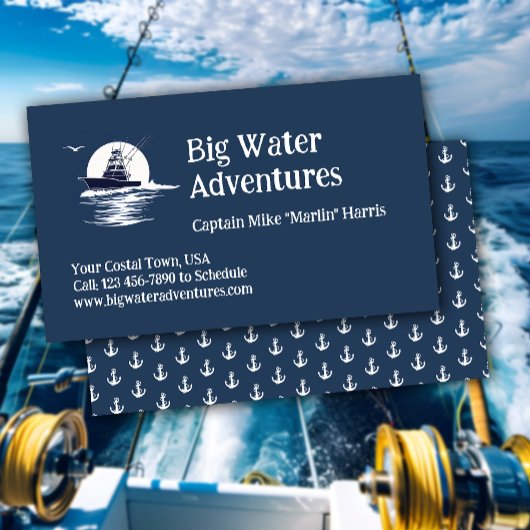 Fishing Charter Visitekaartje