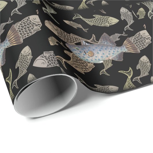 Fishing Dad Cadeaupapier (Rol Hoek)