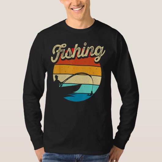 Fishing Dad Fathers Day for Men 3 T-shirt (Voorkant)