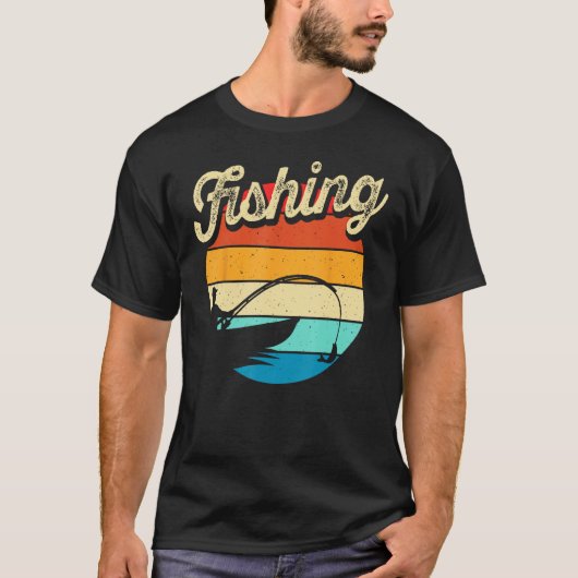 Fishing Dad Fathers Day for Men 3 T-shirt (Voorkant)