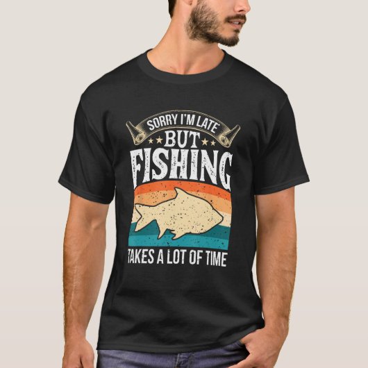 Fishing Dad  Fathers Day for Men T-shirt (Voorkant)