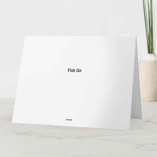 Fishing Dad Kaart (Achterkant)