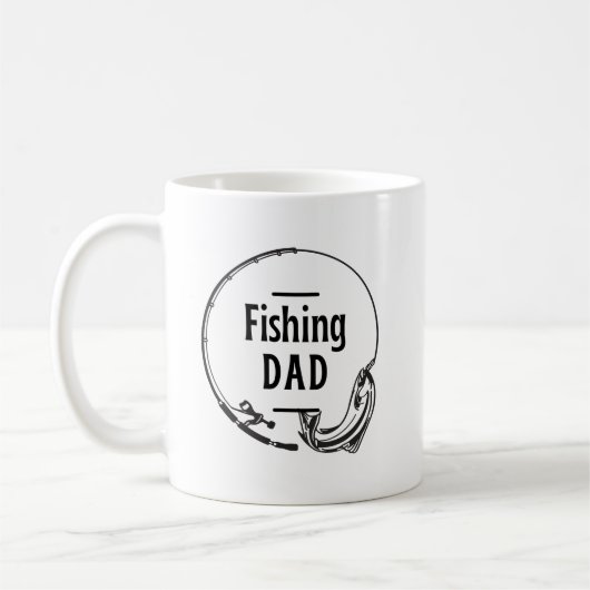 Fishing Dad Koffiemok (Links)