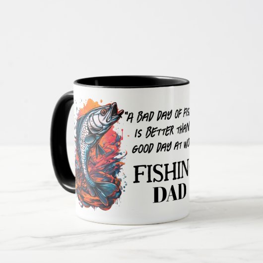 Fishing Dad Mok (Voorkant links)