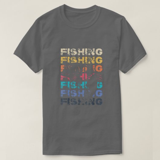 Fishing Fisher Fisherman Fishing Rod Fish Hook Lov T-shirt (Design voorkant)
