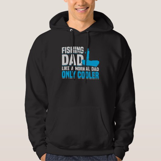 Fishing Fisherman Father Fisher Dad Fish  2 Hoodie (Voorkant)