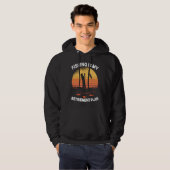 Fishing Fishing is my retirement plan Hoodie (Voorkant volledig)