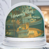 Fishing Fleet at Fisherman’s Wharf, San Francisco Sneeuwbol