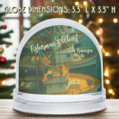 Fishing Fleet at Fisherman’s Wharf, San Francisco Sneeuwbol