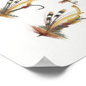Fishing Flies #1 Poster (Hoek)