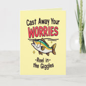 Fishing for Joy Birthday  Kaart (Voorkant)