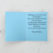 Fishing for Joy on Your Special Day  Birthday Kaart (Binnen)