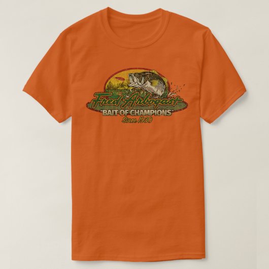 Fishing Fred Arbogast Bass Lures 1930  T-shirt (Design voorkant)