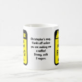 Fishing Funny Personalized Koffiemok (Center)