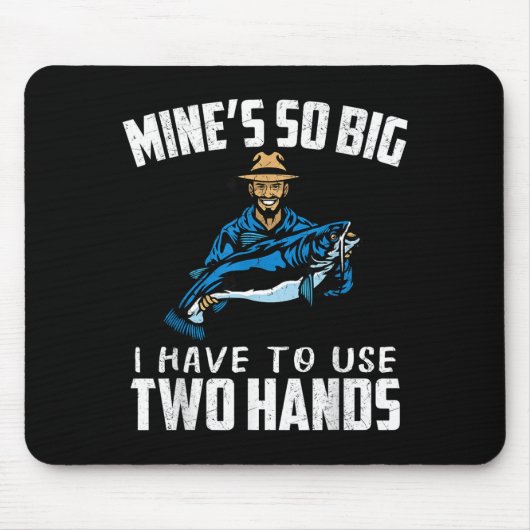 Fishing Funny Shirt Sarcasm Quotes Joke Hobbies Hu Muismat (Voorkant)