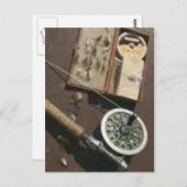 FISHING gear POSTCARD Briefkaart (Voorkant / Achterkant)