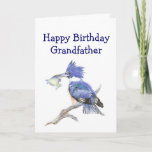 Fishing Grandfather Birthday Humor The Kingfisher Kaart<br><div class="desc">Know an avid fisherman in your life,  this is the perfect gift   Funny Birthday card for the Grandfather who loves fishing and is the Kingfisher in your family,  or a sarcastic one for the Grandfather who couldn't catch a shoe</div>