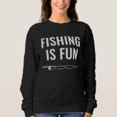 Fishing Is Fun Trui (Voorkant)