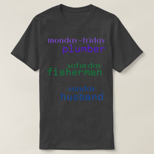 Fishing is my life  t-shirt (Design voorkant)