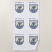 Fishing is My Therapy Strandlaken (Voorkant)