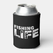 Fishing Life Funny Fishing Blikjeskoeler (Blikje Voorkant)