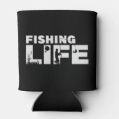 Fishing Life Funny Fishing Blikjeskoeler (Achterkant)