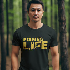 Fishing Life Funny Fishing T-shirt