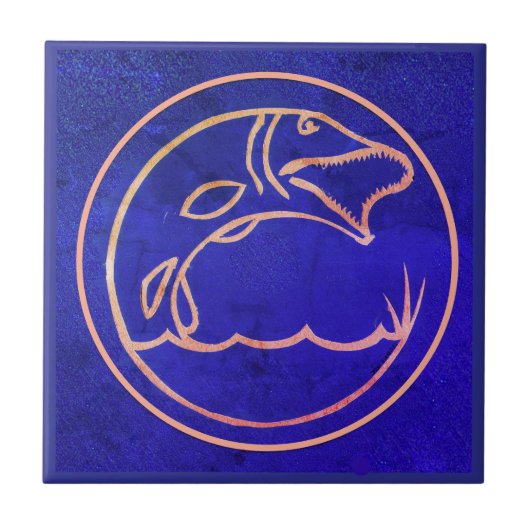 Fishing Lodge Tegeltje (Voorkant)