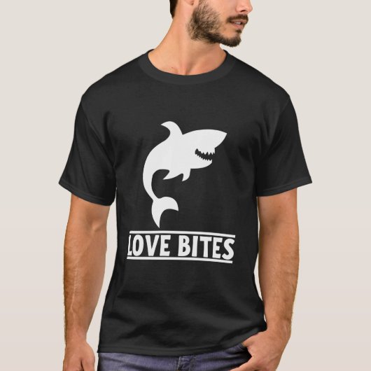 Fishing Love Bites S T-shirt (Voorkant)