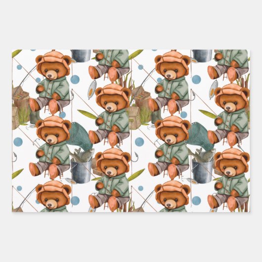 Fishing Lover Inpakpapier Vel (Voorkant 2)