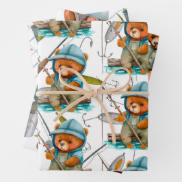 Fishing Lover Inpakpapier Vel