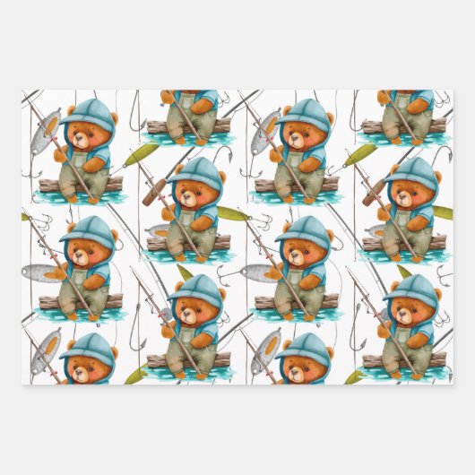 Fishing Lover Inpakpapier Vel (Voorkant)