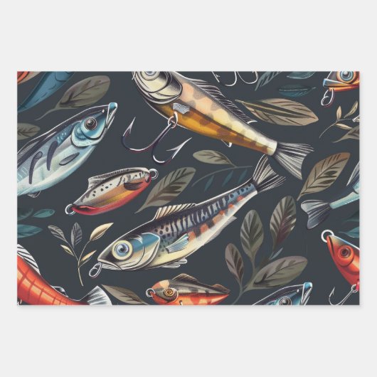 Fishing Lover Inpakpapier Vel (Voorkant 2)