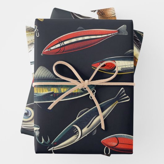 Fishing Lover Inpakpapier Vel (In situ)