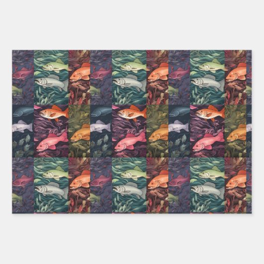 Fishing Lover Inpakpapier Vel (Voorkant 3)