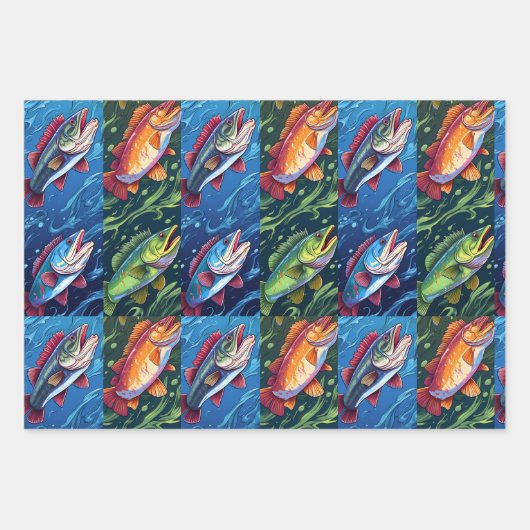 Fishing Lover Inpakpapier Vel (Voorkant 2)