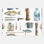 Fishing Lover Inpakpapier Vel (Voorkant 3)