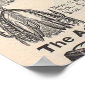 Fishing Lures Advertising Fisherman Art Poster (Hoek)