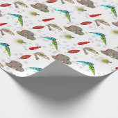 Fishing Lures with Bubbles Cadeaupapier (Hoek)