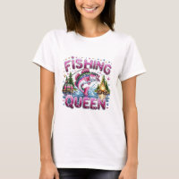 Fishing Queen Dames T-Shirt 