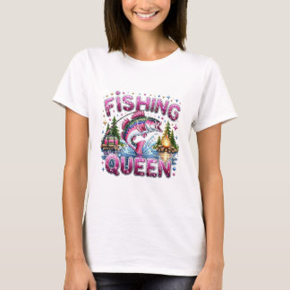 Fishing Queen Dames T-Shirt