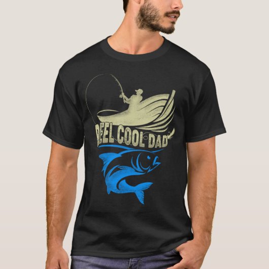 Fishing Reel Cool Dad Fatheru2019s Day For Fisherm T-shirt (Voorkant)
