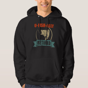 Fishing Retired Fisherman Hoodie