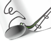 Fishing Rod Cadeaupapier (Rol Hoek)