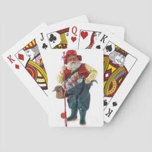 ***FISHING SANTA*** PLAYING CARDS POKERKAARTEN